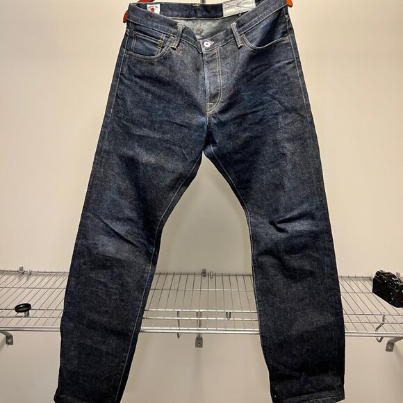 Rogue Territory “Strong Taper” Selvedge Jeans (Blue), 36 – Excellent, washed x1 - Picture 1 of 3